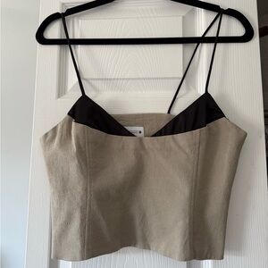 Zara Contrasting Tank Top